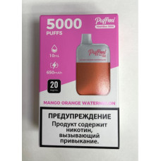 Электронная сигарета Puffmi DX Meshbox 5000 Mango orange watermelon (Манго-апельсин-арбуз) 2% 5000 затяжек