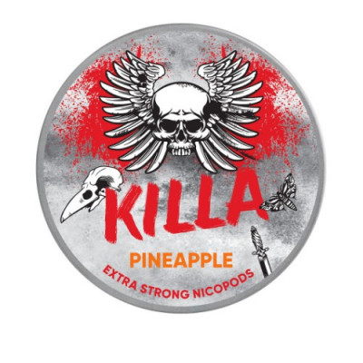 Снюс Killa Pineapple 16 мг/г (бестабачный, тонкий)