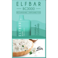 Электронная сигарета Elf Bar BC3000 Vanilla Custard (Ванильный Крем) 2% 3000 затяжек