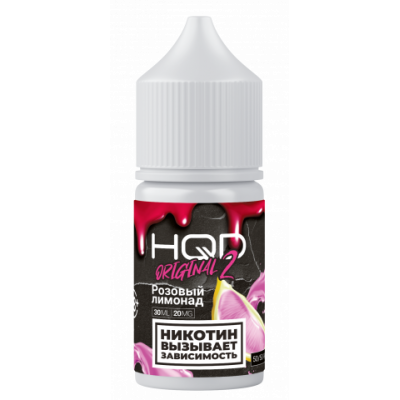 Жидкость HQD Hard Original 2.0 30ml 20mg Pink Lemonade / Розовый лимонад