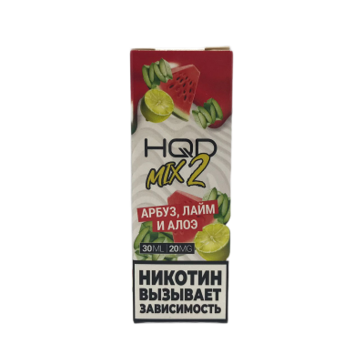 Жидкость HQD MIX IT 2.0 30ml 20mg Арбуз Лайм Алоэ