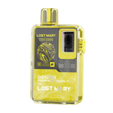 Электронная сигарета Lost Mary OS12000 Pineapple Coconut Ice (Ананас Кокос Лед) 2% 12000 затяжек