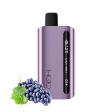 Электронная сигарета HQD GLAZE 12000 Grape (Виноград) 2% 12000 затяжек