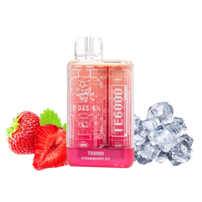 Электронная сигарета Elf Bar TE6000 Cherry Ice (Вишня Лед) 5% 6000 затяжек