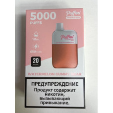 Электронная сигарета Puffmi DX Meshbox 5000 Watermelon gummy bear (Арбузные мармеладные мишки) 2% 5000 затяжек