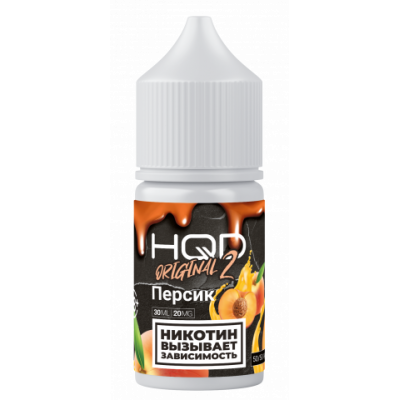 Жидкость HQD Hard Original 2.0 30ml 20mg Peach / Персик