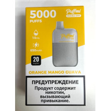 Электронная сигарета Puffmi DX Meshbox 5000 Orange Mango Guava (Апельсин Манго Гуава) 2% 5000 затяжек