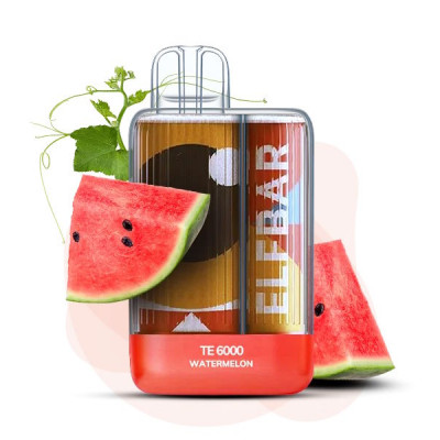 Электронная сигарета Elf Bar TE6000 Watermelon (Арбуз) 5% 6000 затяжек