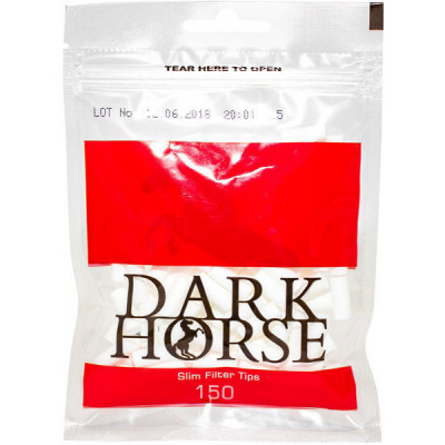 Фильтры для самокруток Dark horse 150 штук 15mm (Размер 5,3)