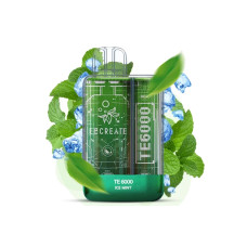 Электронная сигарета Elf Bar TE6000 Ice mint (Ледяная мята) 5% 6000 затяжек