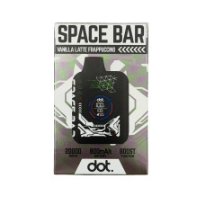 Электронная сигарета Dot Space Bar Vanilla Latte Frappuccino (Ледяное Латте с Ванилью) 5% 20000 затяжек