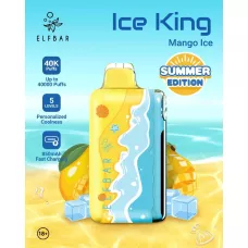 Электронная сигарета Elf Bar Ice King Mango Ice (Манго со льдом) 5% 40000 затяжек