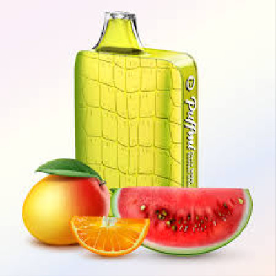 Электронная сигарета Puffmi Dura 9000 Mango Orange Watermelon (Манго Апельсин Арбуз) 2% 9000 затяжек