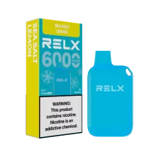 Электронная сигарета RELX Crush 6000 Sea Salt Lemon (Морская соль Лимон) 3% 6000 затяжек