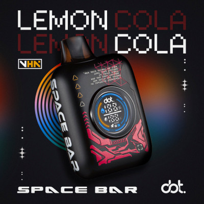 Электронная сигарета Dot Space Bar Lemon Cola (Лимон Кола) 5% 20000 затяжек