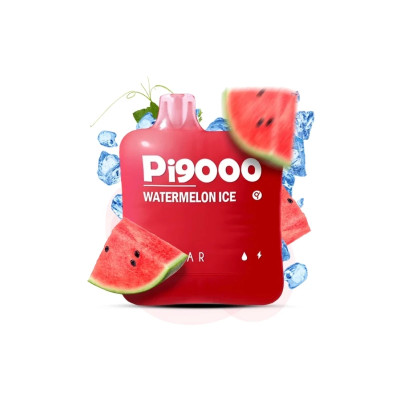 Электронная сигарета Elf Bar Pi9000 Watermelon Ice (Арбуз Лёд) 5% 9000 затяжек