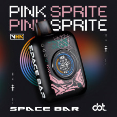 Электронная сигарета Dot Space Bar Pink Sprite (Розовый Спрайт) 5% 20000 затяжек