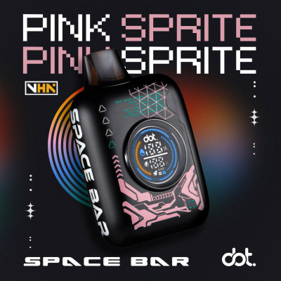 Электронная сигарета Dot Space Bar Pink Sprite (Розовый Спрайт) 5% 20000 затяжек