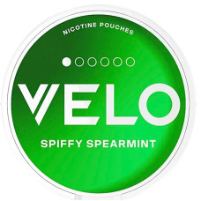 Снюс VELO Bright Spearmint 14 г 10.9 мг/г (сладкая мята и ментол, безтабачный, тонкий)
