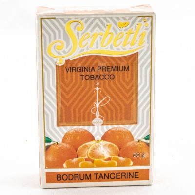 Табак для кальяна Serbetli Bodrum Tangerine 50 gr