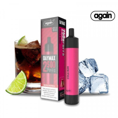 Электронная сигарета Again Cola Rum (Кола Ром) 5% 2500 затяжек