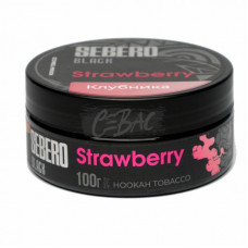 Табак для кальяна Sebero BLACK Strawberry - Клубника 100гр