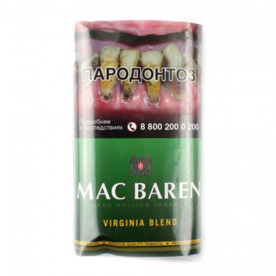 Табак для самокруток Mac Baren Virginia Blend 40г