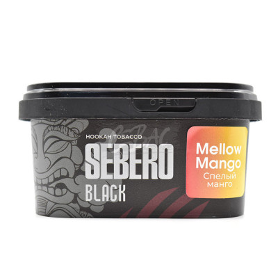 Табак для кальяна Sebero BLACK Mellow Mango - Манго и Дыня 200гр