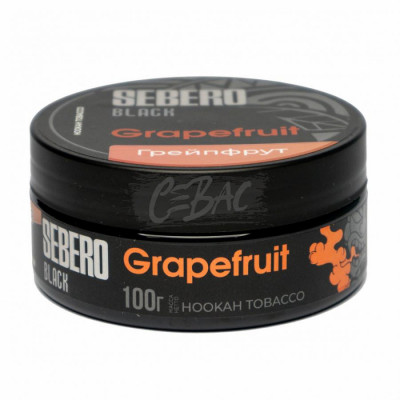 Табак для кальяна Sebero BLACK Grapefruit - Грейпфрут 100гр