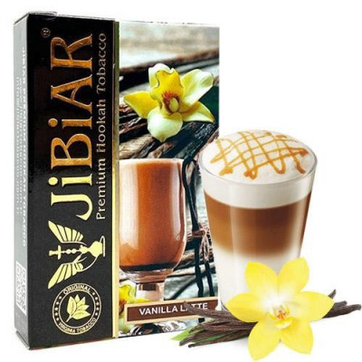 Табак для кальяна Jibiar Vanilla Latte (Ваниль Латте) 50 гр