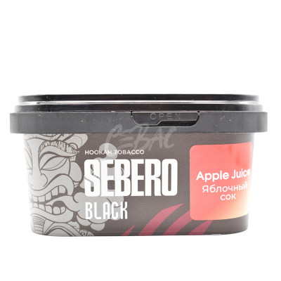 Табак для кальяна Sebero BLACK Apple Juice - Яблочный сок 200гр