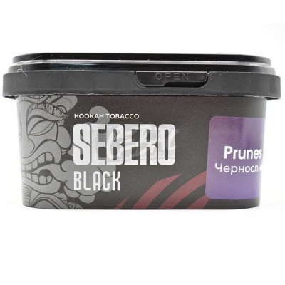 Табак для кальяна Sebero BLACK Prunes - Чернослив 200гр