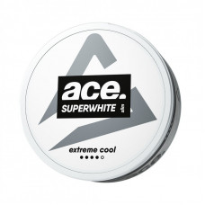 Снюс Ace Superwhite Extreme Cool 16 мг/г (бестабачный, тонкий)
