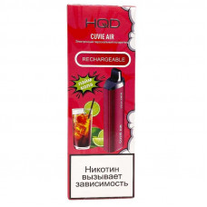 Электронная сигарета HQD Cuvie AIR Cola Lemon (Лайм Кола) 2% 4000 затяжек