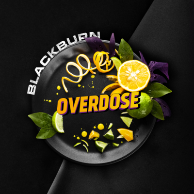 Табак для кальяна Black Burn Overdose (Лимон-Лайм) 100 г