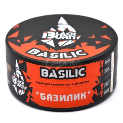 Табак для кальяна Black Burn Basilic (Базилик) 100 г