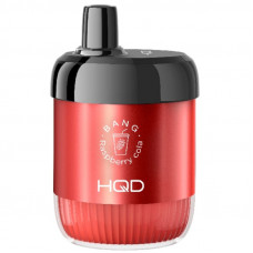 Электронная сигарета HQD Bang Raspberry Cola (Кола Малина) 2% 3600 затяжек