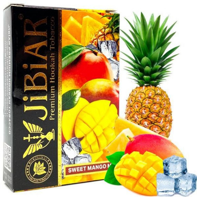 Табак для кальяна Jibiar Sweet Mango Mix (Сладкий Манго Микс) 50 гр