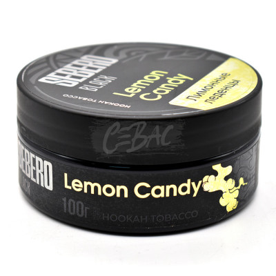 Табак для кальяна Sebero BLACK Lemon Candy - Лимонные леденцы 100гр