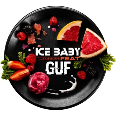 Табак для кальяна Black Burn Ice Baby (Ягодный сорбет с грейпфрутом) 25 г