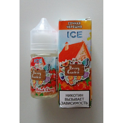 Жидкость Berry Garden ICE - Black Cherry (сочная черешня) 30ML 20mg