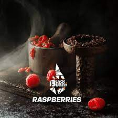 Табак для кальяна Black Burn - Raspberries (Cпелая лесная малина) 100 гр