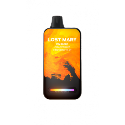 Электронная сигарета Lost Mary BM16000 Grapefruit Passion Fruit (Грейпфрут Маракуйя) 2% 16000 затяжек