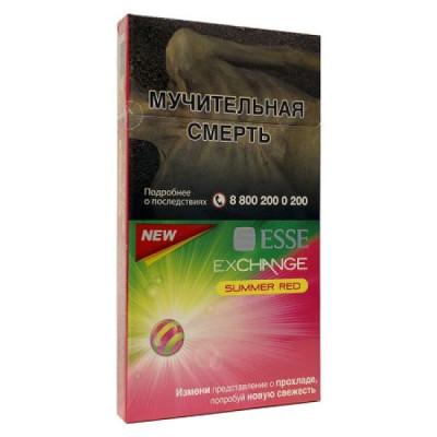 Сигареты Esse Exchange Summer Red РФ (Тонкие)