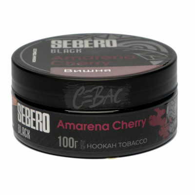 Табак для кальяна Sebero BLACK Amarena Cherry - Вишня 100гр