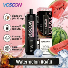 Электронная сигарета Vosoon 23k Watermelon (Арбуз) 3% 23000 затяжек