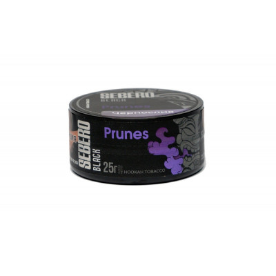 Табак для кальяна Sebero Black 25г - Prunes (Чернослив)