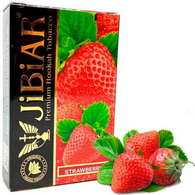 Табак для кальяна Jibiar Strawberry (Клубника) 50 гр