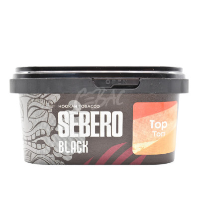 Табак для кальяна Sebero BLACK Top - Клубника с Кукурузой 200гр