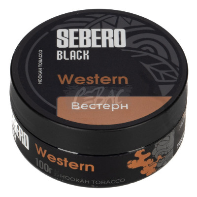 Табак для кальяна Sebero BLACK Western - Вестерн 100гр